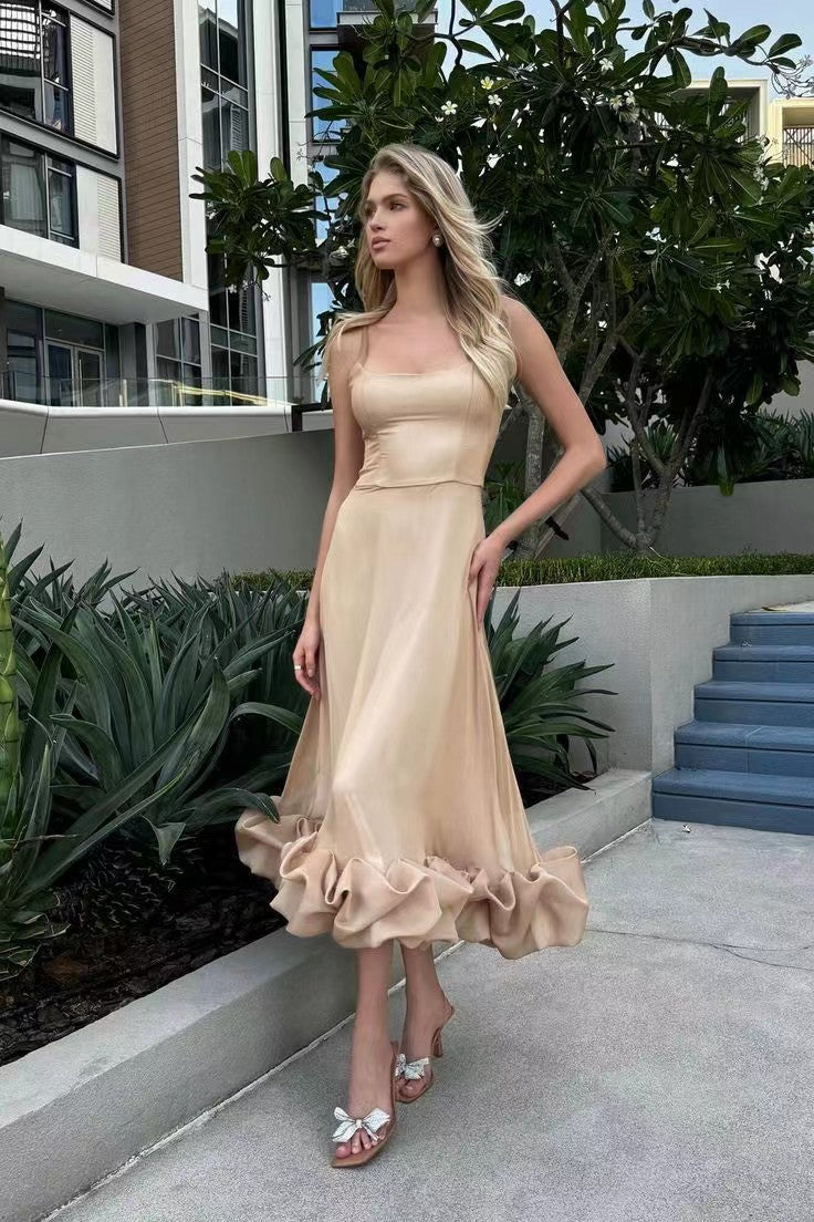 Dames Swingrok – Wijd Uitlopend Model met 3D Bloemenapplicatie